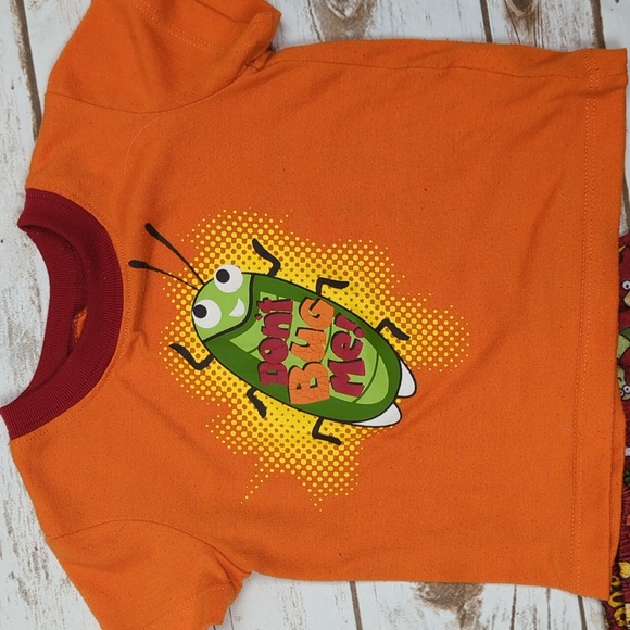 Jumping Beans Don't Bug Me! Pajamas Set 12M - Picture 3 of 8